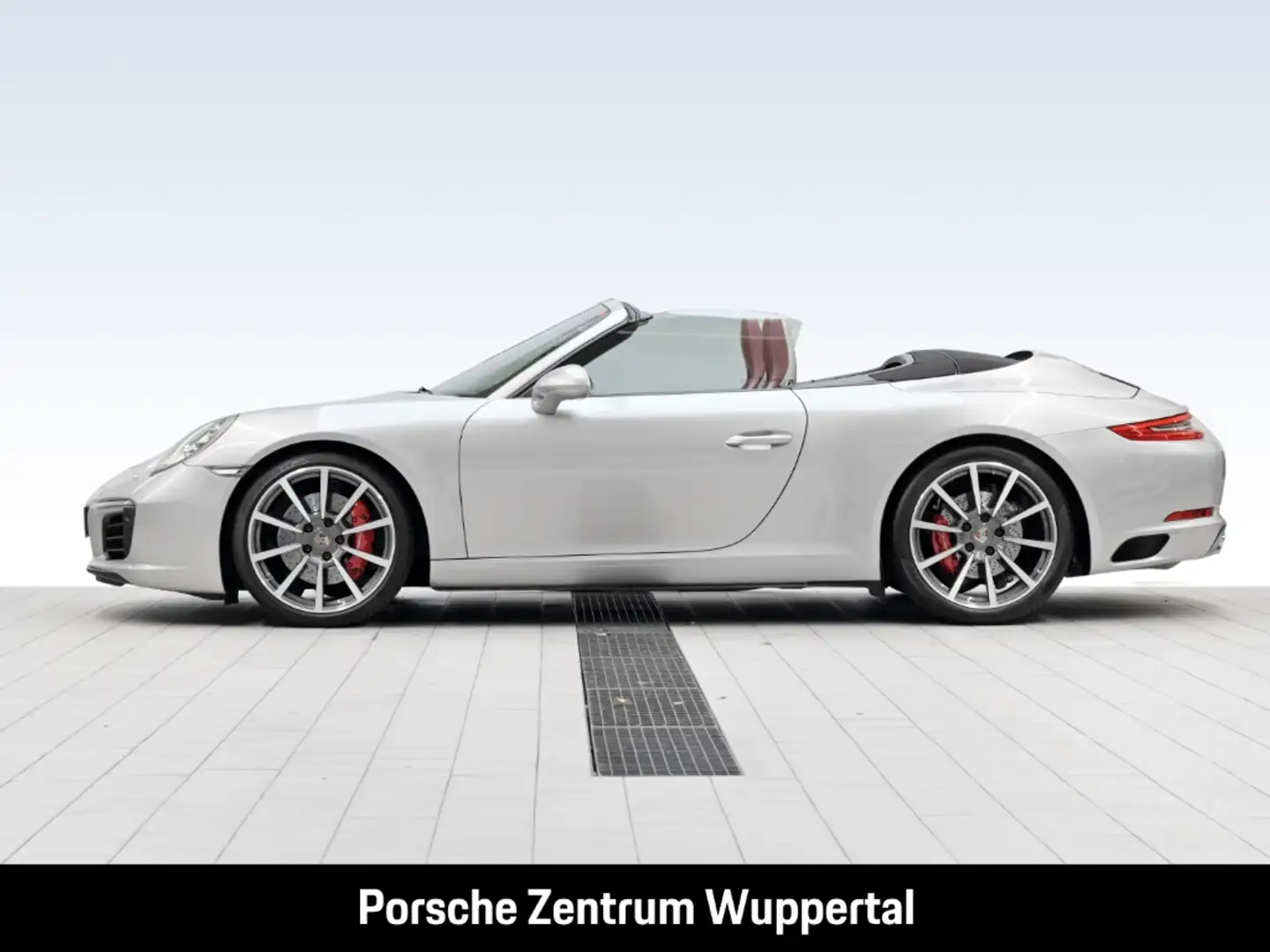 Porsche 991 911 Carrera S Cabrio HA-Lenkung Sportabgas Zilver - 2