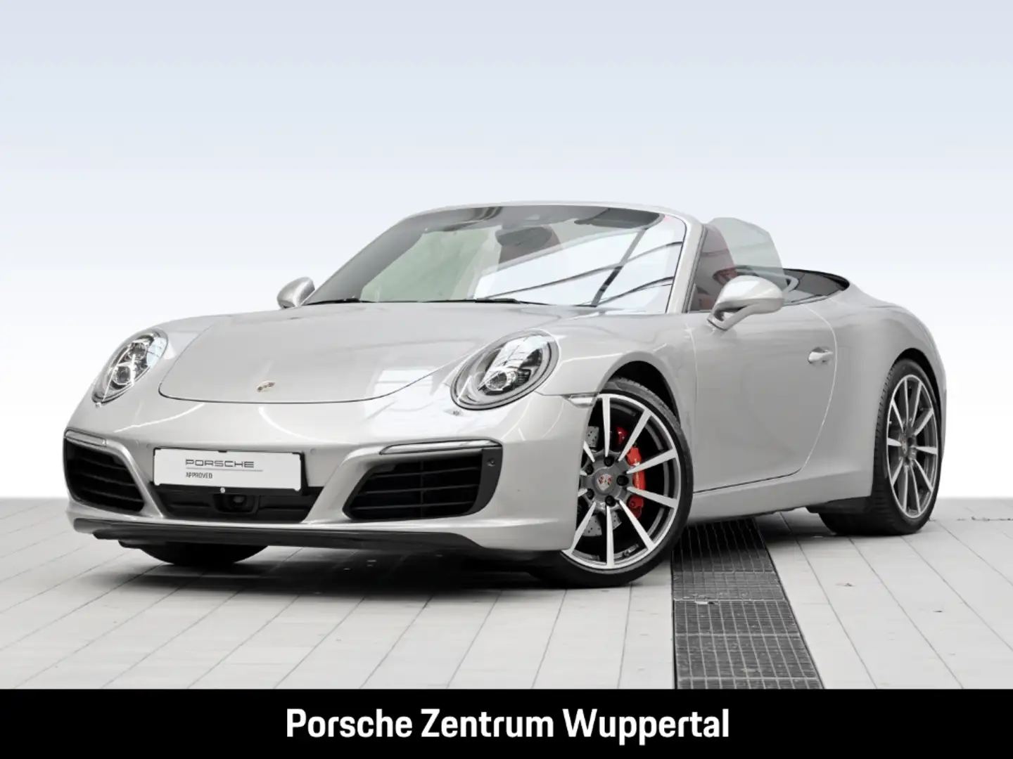 Porsche 991 911 Carrera S Cabrio HA-Lenkung Sportabgas Zilver - 1