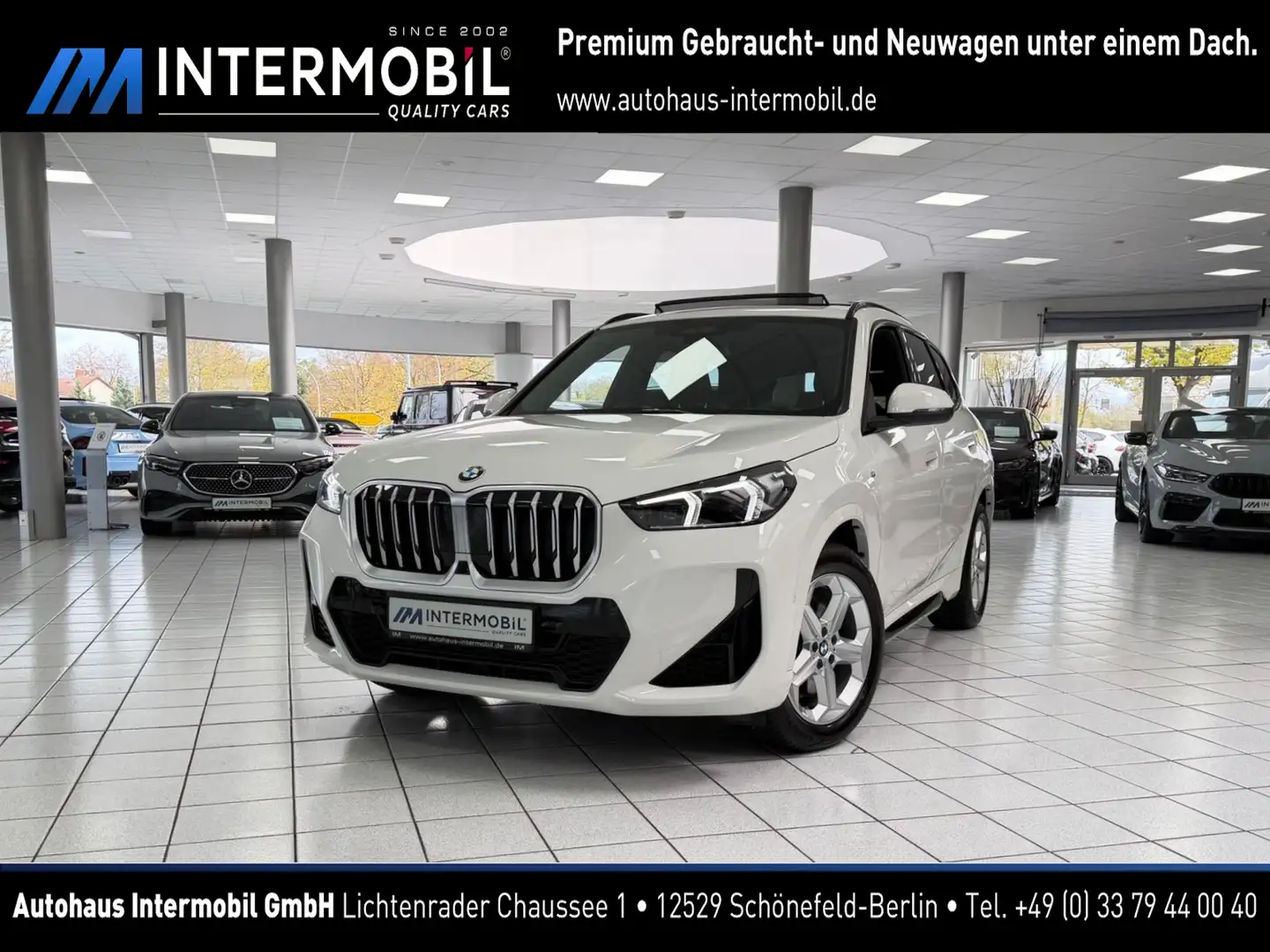 BMW X1 xDrive23i M-Sport*PANO*HUD*H K*MASSAGE*360° Blanc - 1