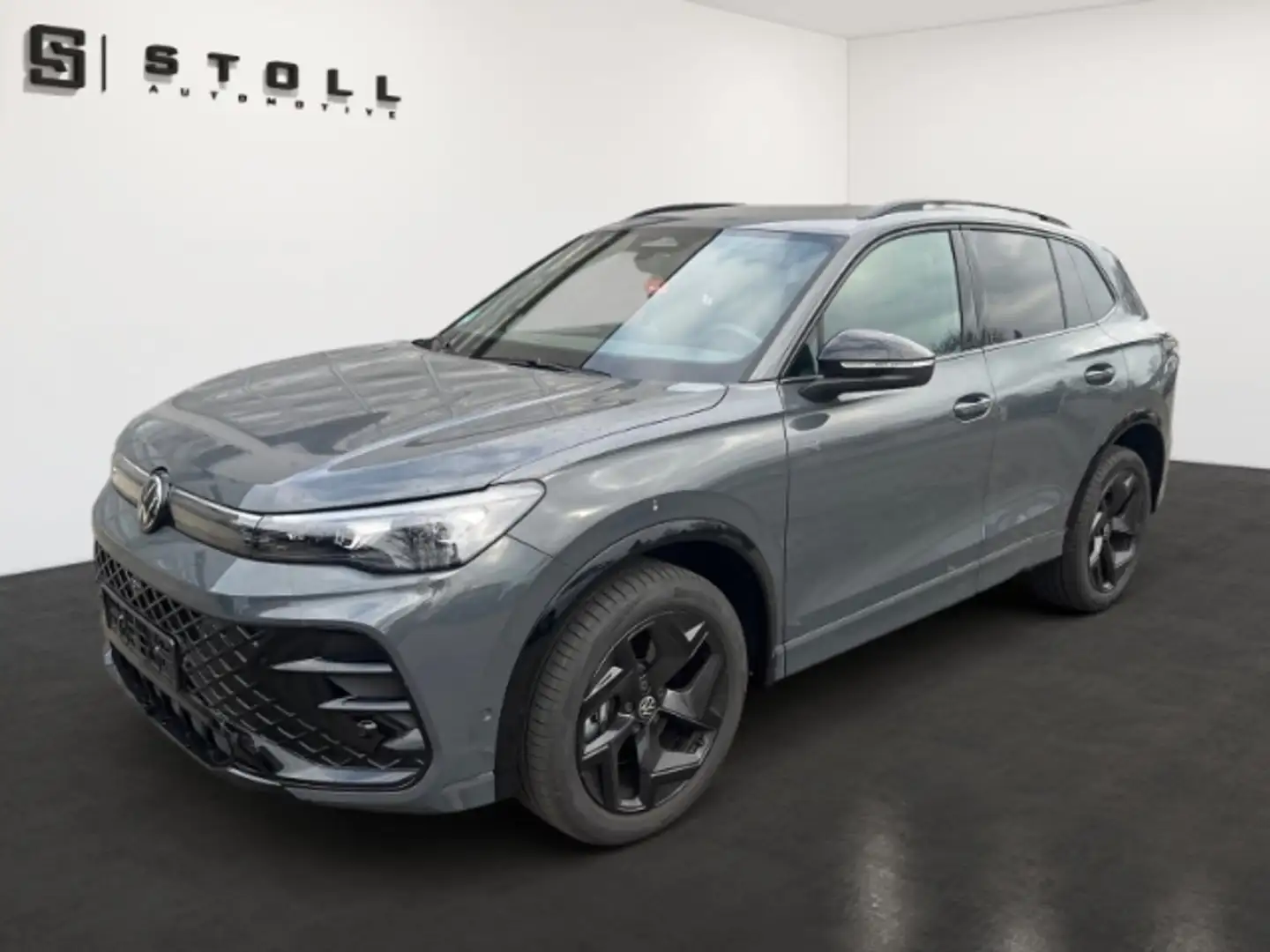 Volkswagen Tiguan 2.0 TDI R-Line 4Motion Leder+AHK+Pano+HeadUp+H&K++ Grau - 1