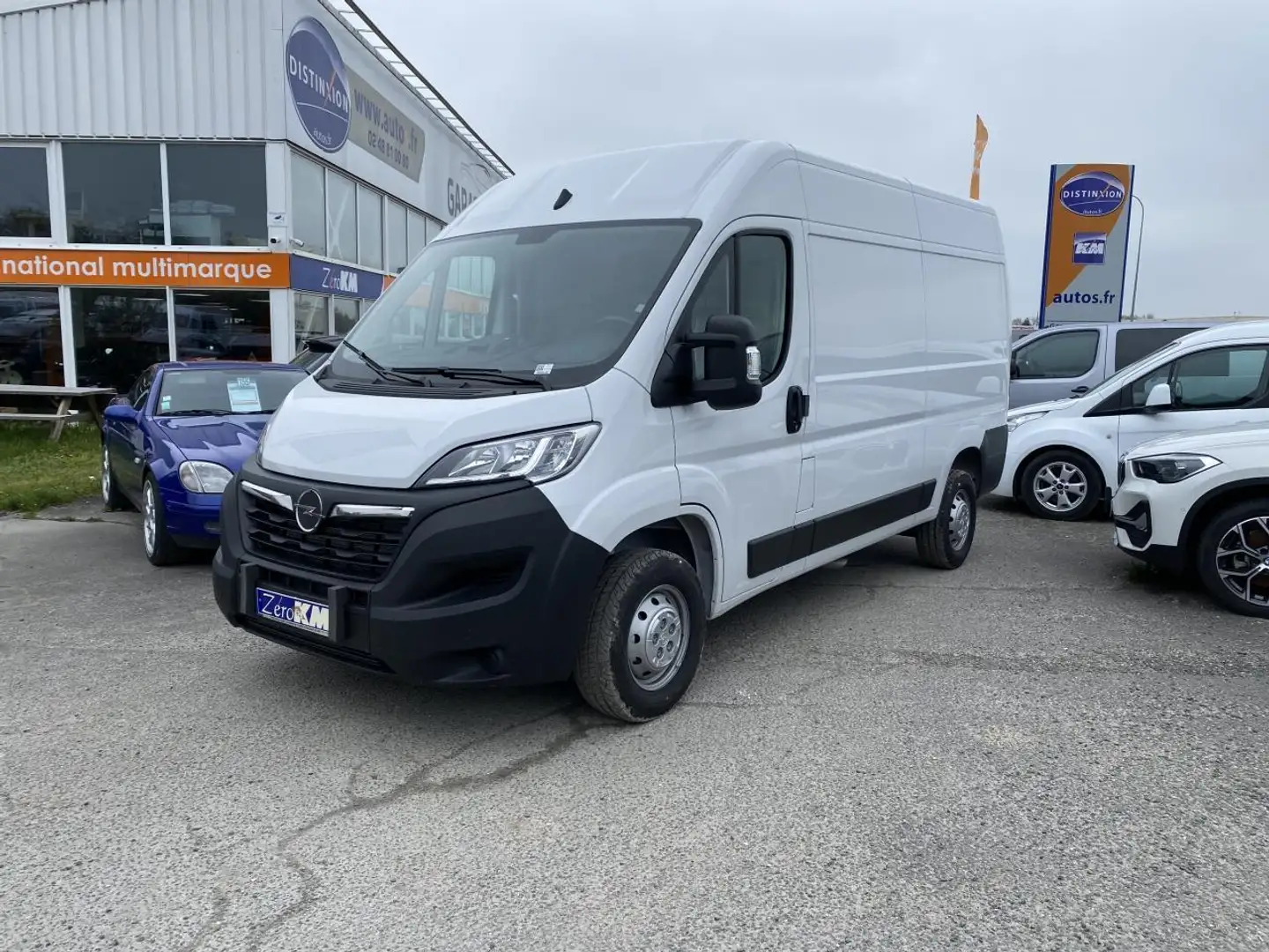 Opel Movano 3.5T L2H2 2.2 BLUEHDI S\u0026S - 140 - FOURGON TOLE Blanc - 1