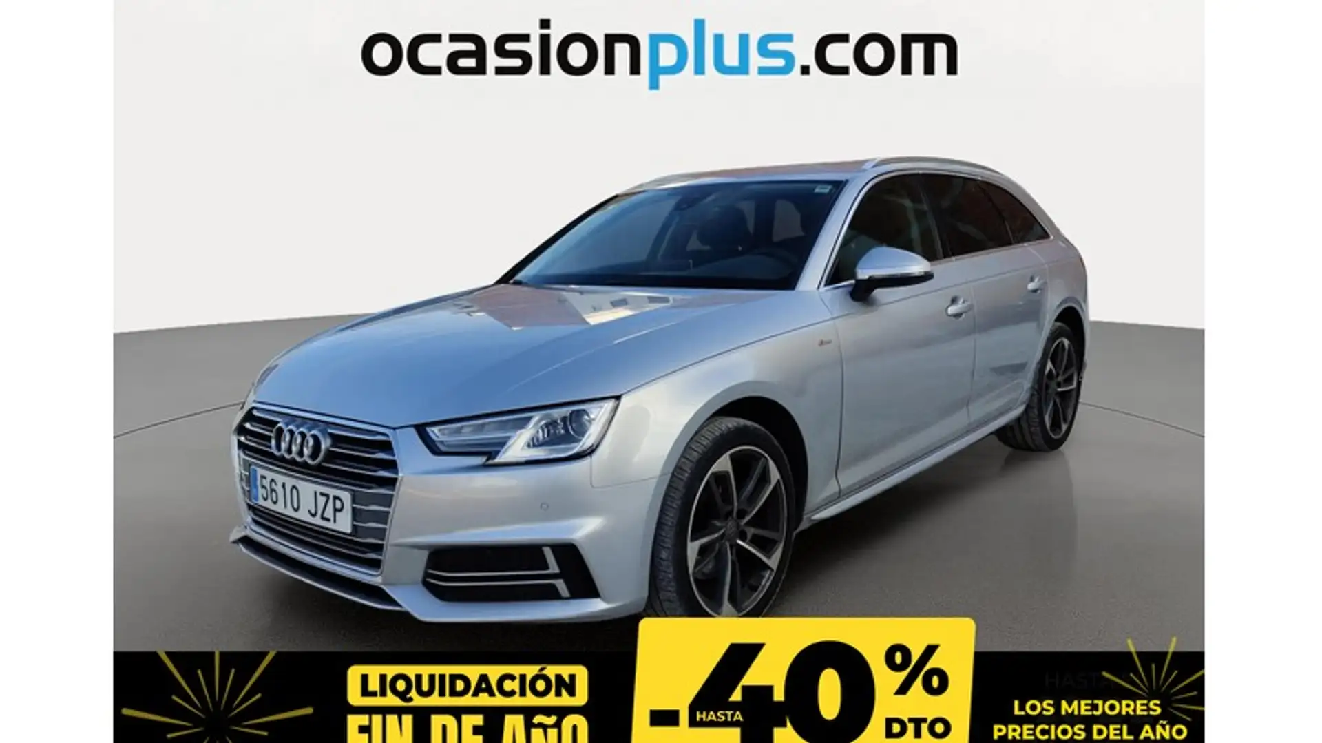 Audi A4 Avant 2.0TDI S line edition 110kW Silber - 1