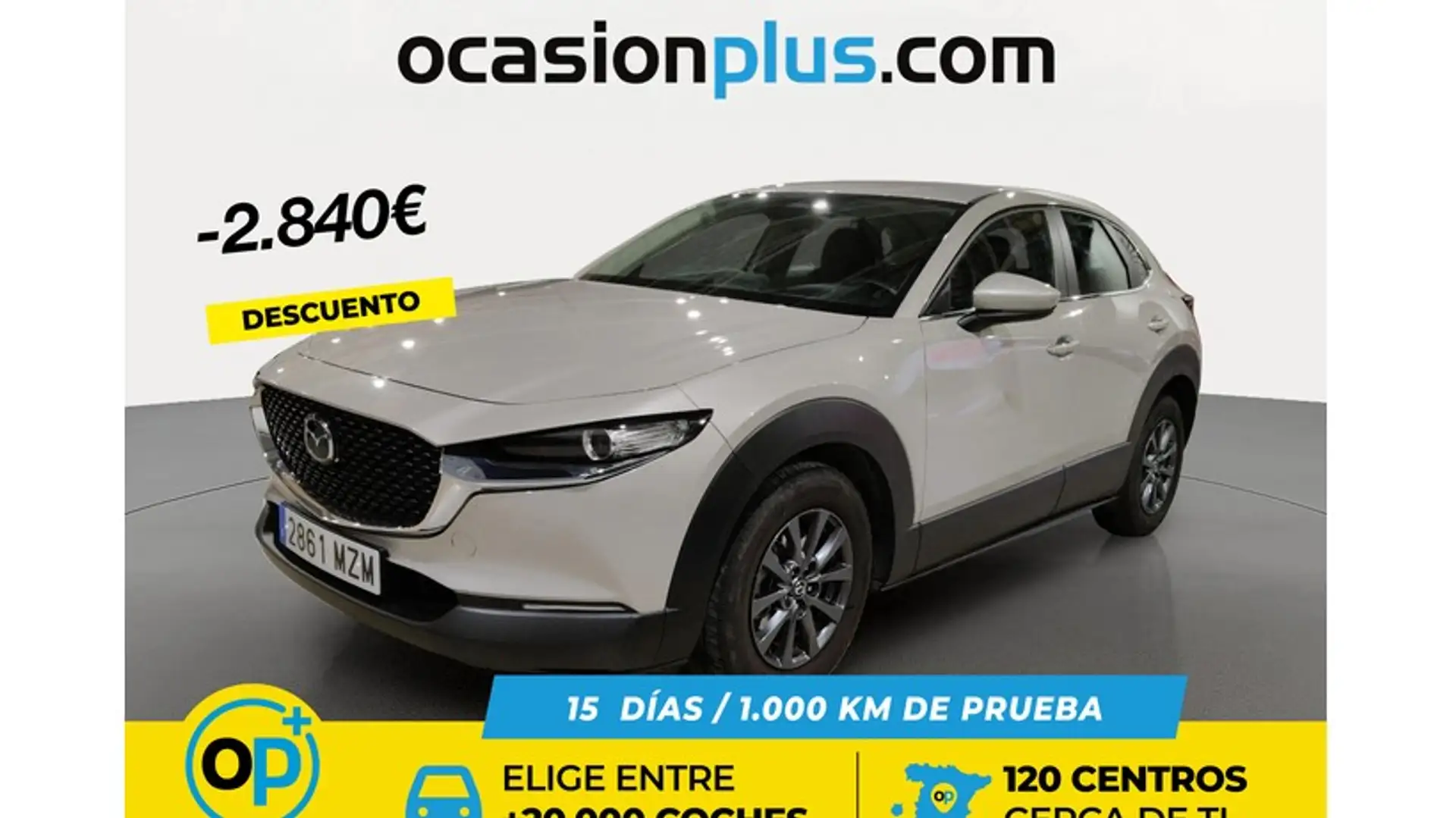 Mazda CX-30 2.5 e-Skyactiv-G Prime Line FWD 103kW Plateado - 1