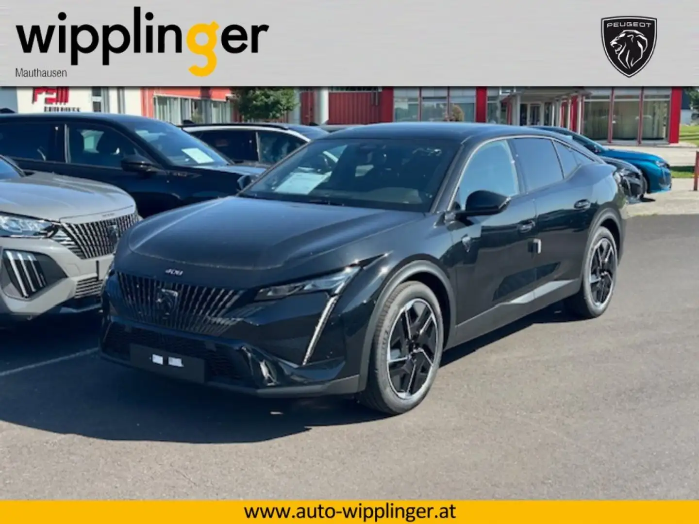 Peugeot 408 GT Hybrid 145 e-DCS6 Schwarz - 1