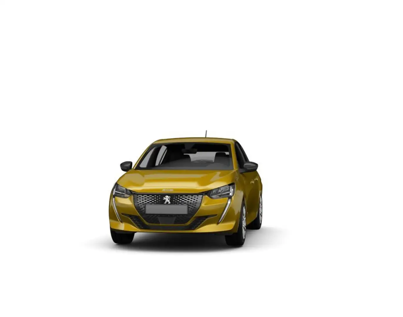 Peugeot 208 Allure 1.2 PureTech 100 MAN6 74 kW (101 PS), Sc... Gelb - 2