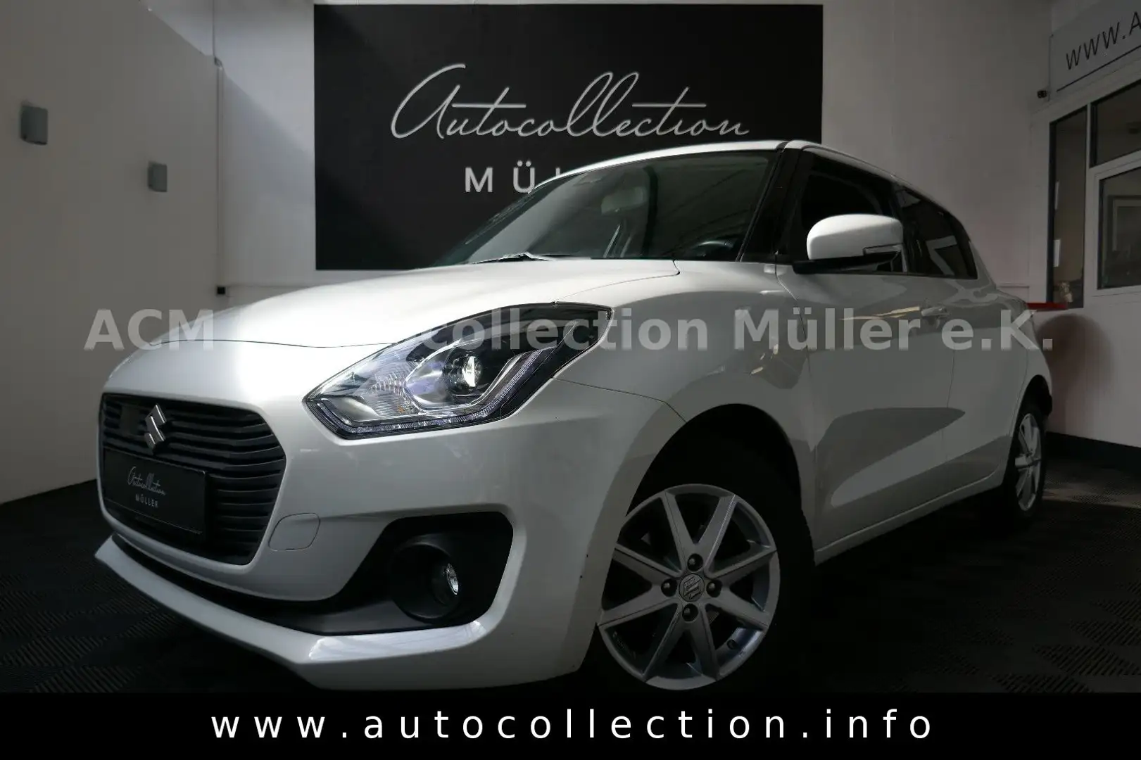 Suzuki Swift *1.Hand*LED*Automatik*Navi*DAB*Kamera*Alu Weiß - 1