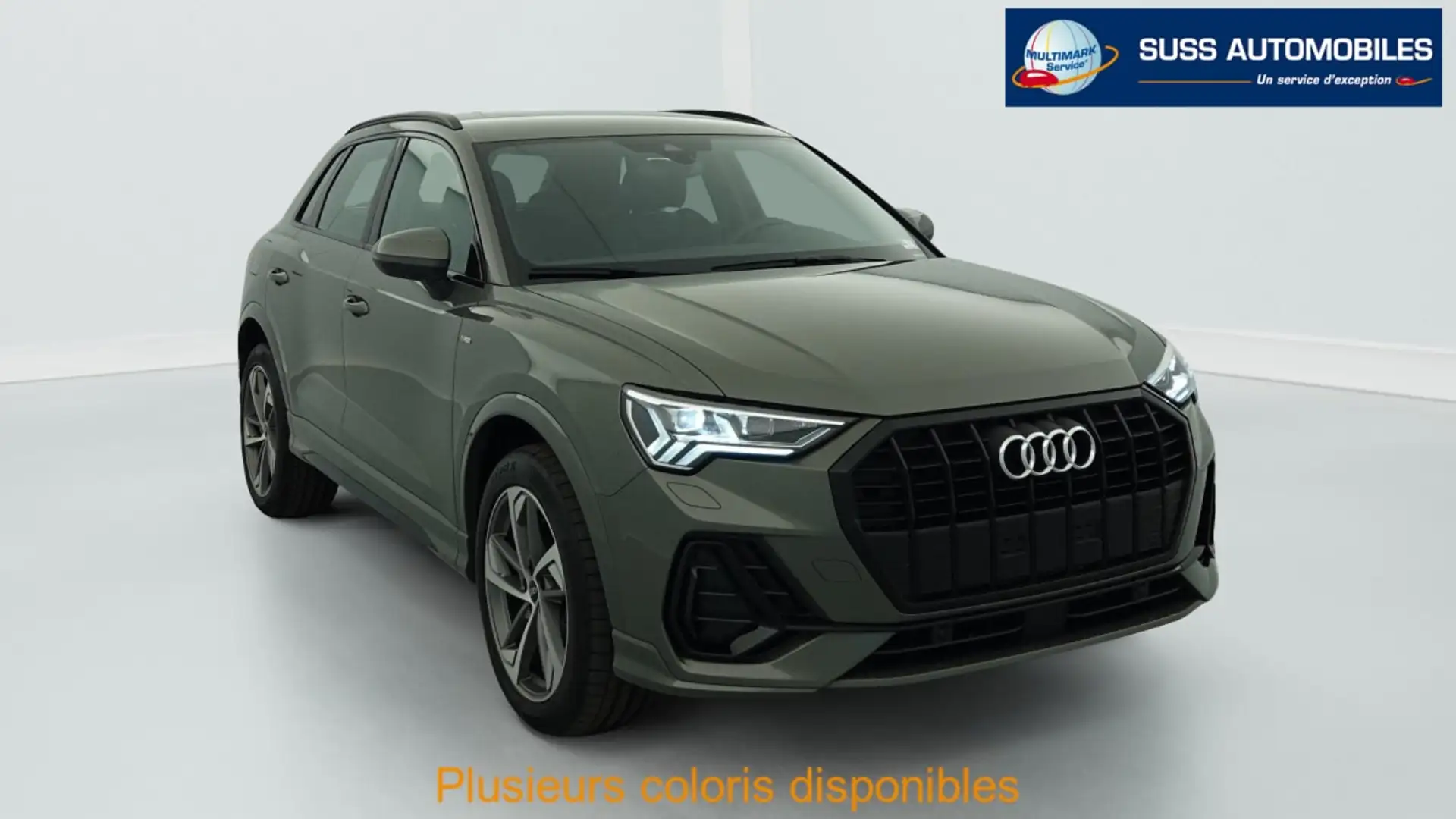 Audi Q3 35 TDI 150 CH S tronic 7 S line Gris - 1