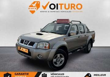 ?OUVERT 7J7?Nissan KING-CAB CLIM Double cabine 2.5 Dci 133ch EXCELLENT ÉTAT 4Wd 4X4,Révisée,GARANTIE 1 AN