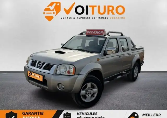 Nissan Navara ?OUVERT 7J7?Nissan KING-CAB CLIM Double cabine 2.5 Dci 133ch EXCELLENT ÉTAT 4Wd 4X4,Révisée,GARANTIE 1 AN