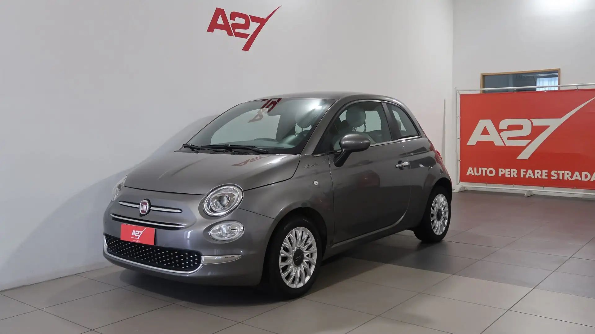Fiat 500 500 1.0 Hybrid Dolcevita #CARPLAY#TETTO PANORAMIC Grigio - 1