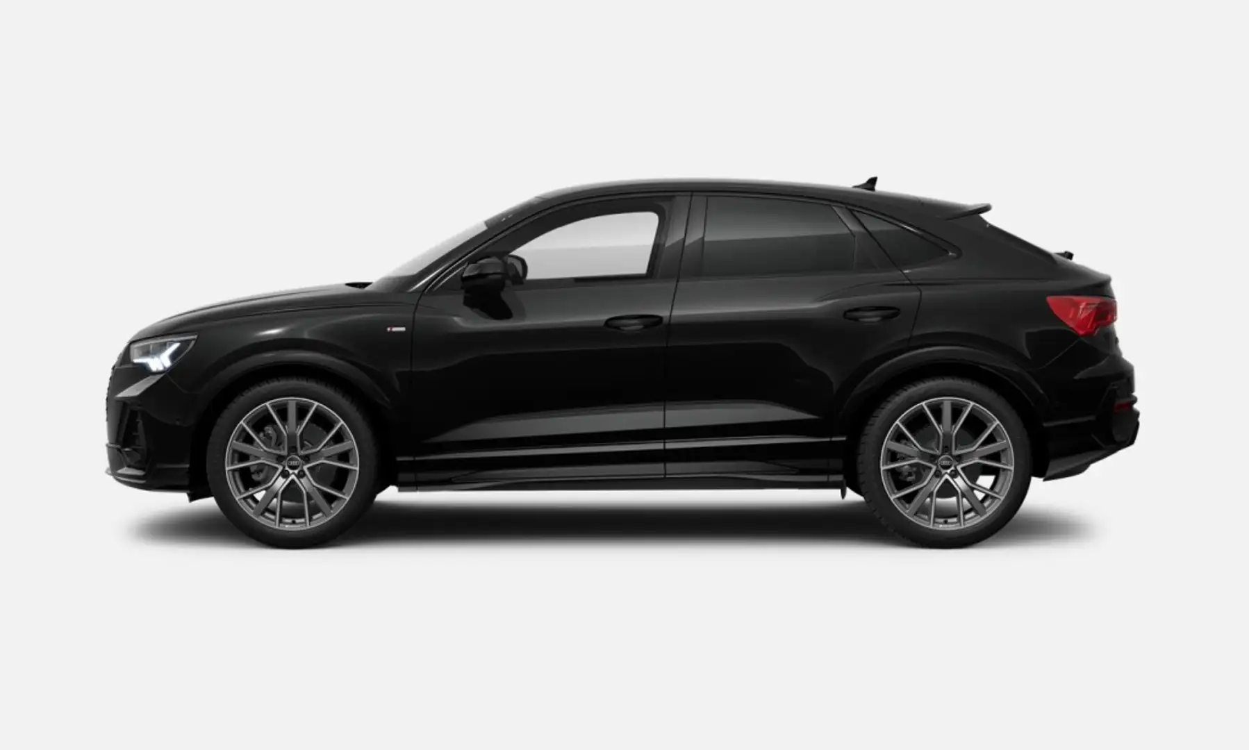 Audi Q3 Sportback 35 TDI Black line S tronic Negro - 2