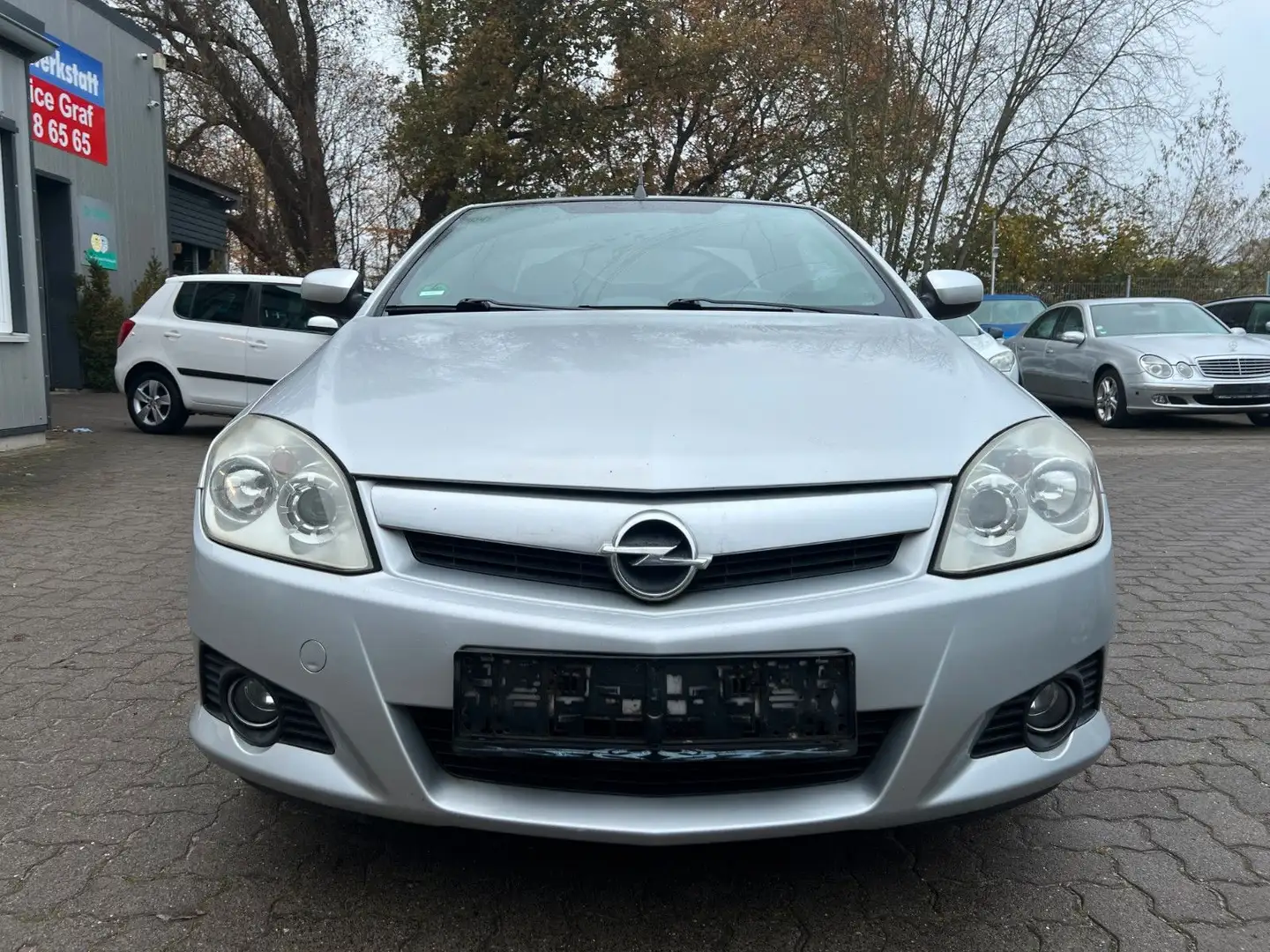 Opel Tigra Twin Top Cosmo VOLLLEDER°SITZH°KLIMA°ALU! Silber - 2