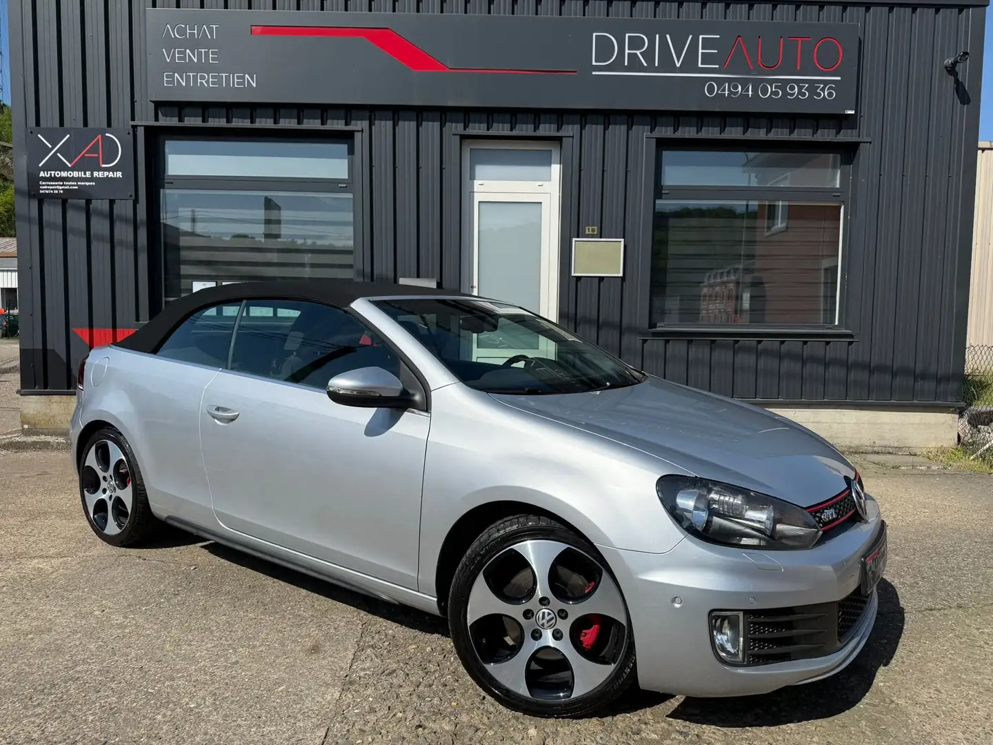 Volkswagen Golf Cabriolet GTI 2.0 TSI / Gps / Capteurs / Park Assist /Camera Šedá - 2