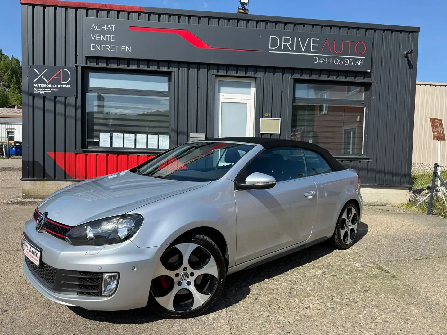 Volkswagen Golf Cabriolet GTI 2.0 TSI / Gps / Capteurs / Park Assist /Camera Šedá - 1