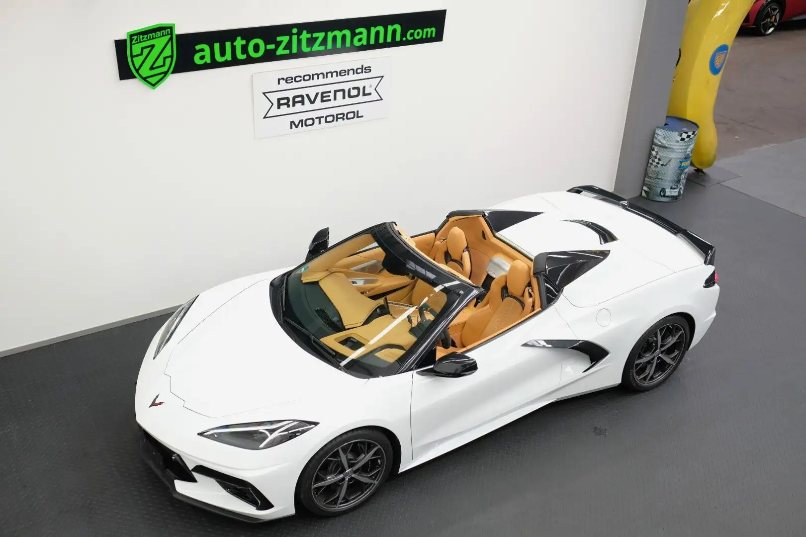 Corvette C8 3LT Cabrio/1.HAND/LIFT/BOSE/KAMERA/ALCANTARA Blanco - 2