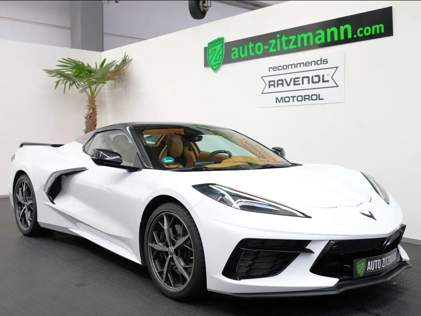 Corvette C8 3LT Cabrio/1.HAND/LIFT/BOSE/KAMERA/ALCANTARA Blanco - 1