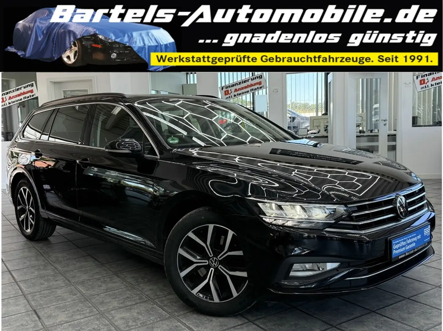 Volkswagen Passat Variant 2.0 TDI Business, 1.Hd., LED, DSG Zwart - 1