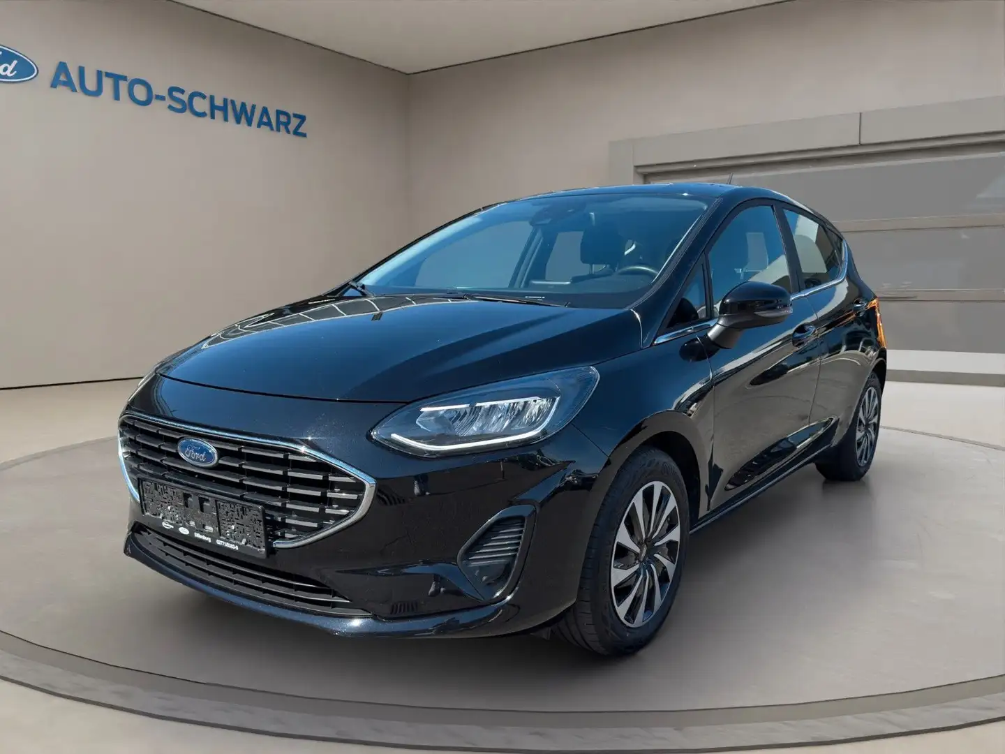 Ford Fiesta Titanium 1.0 l EcoBoost *1.Hand* Noir - 1