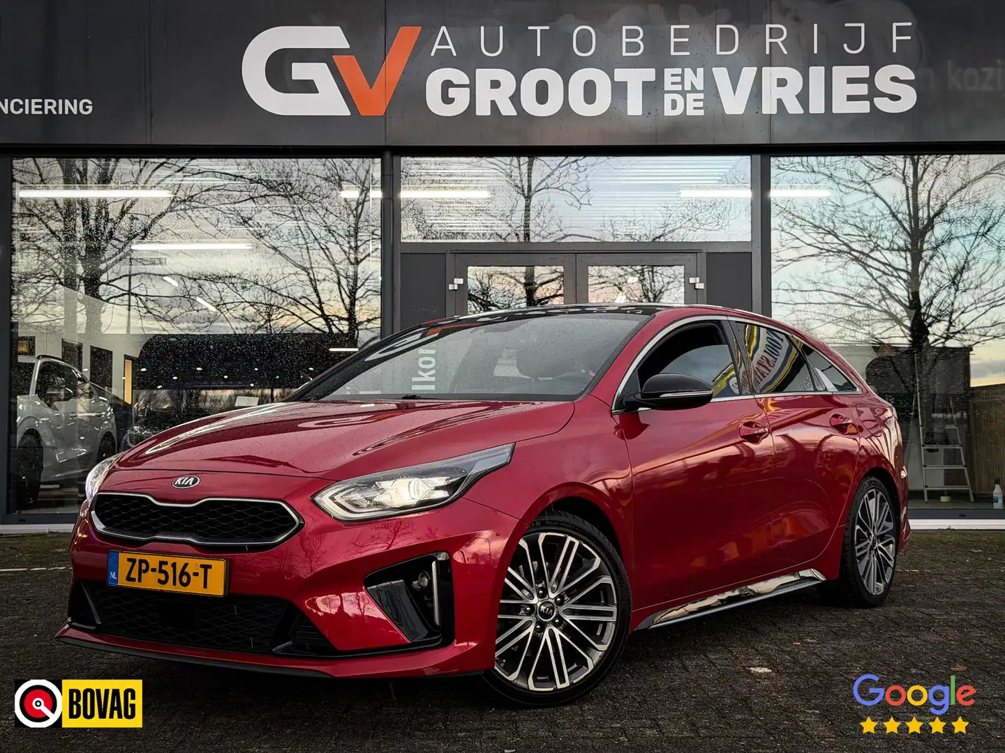 Kia ProCeed / pro_cee'd 1.4 T-GDI GT-PlusLine Org.NL|Pano|Trekhaak|Elek kl Rood - 1
