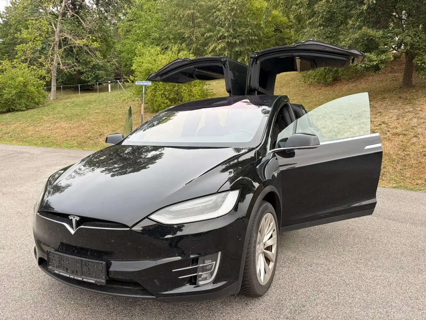 Tesla Model X Model X 75D 75kWh (mit Batterie) Schwarz - 1
