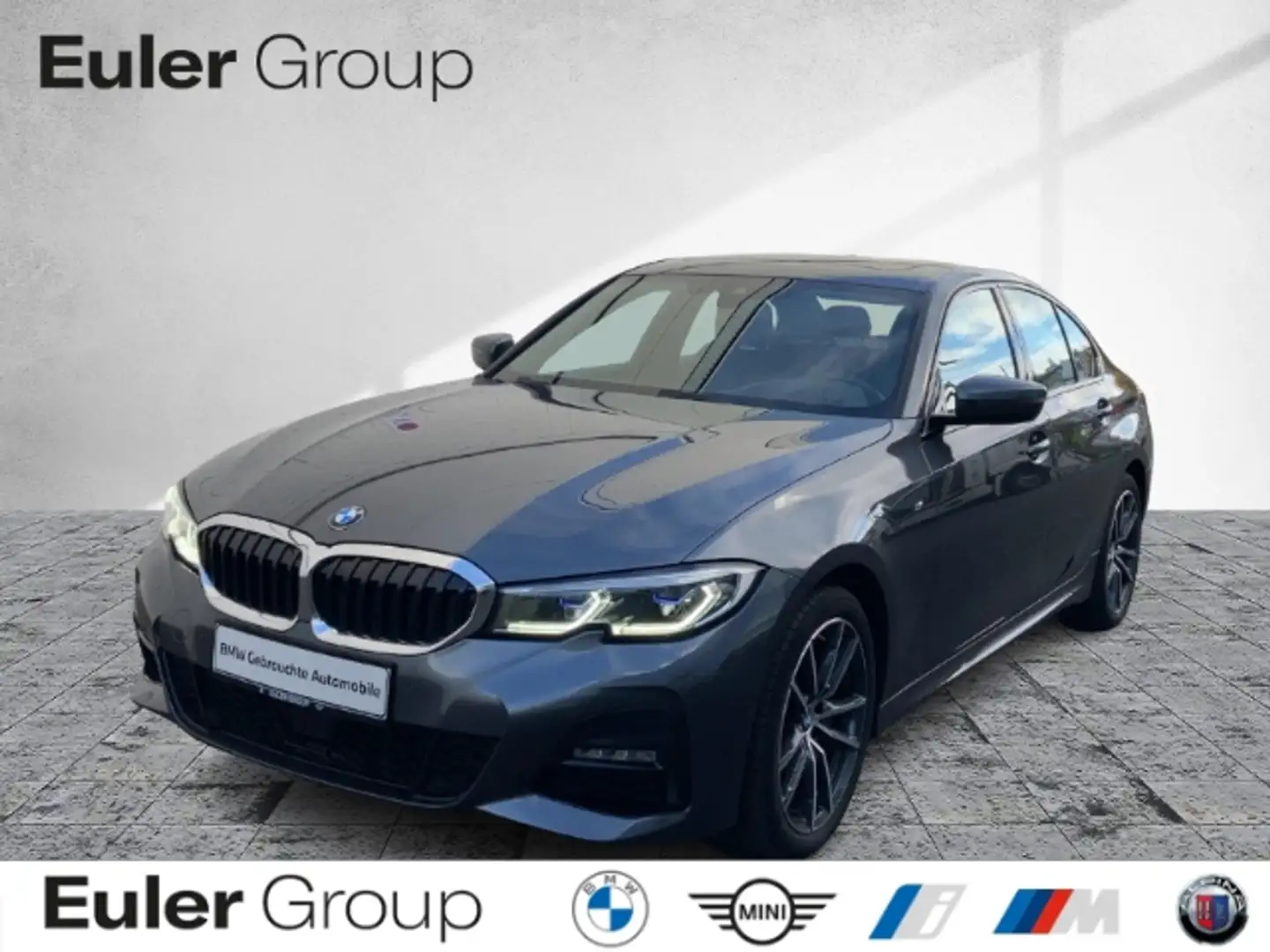BMW 318 d A Limo M-Sport ACC GSD Komfort DAB HIFI Grau - 1