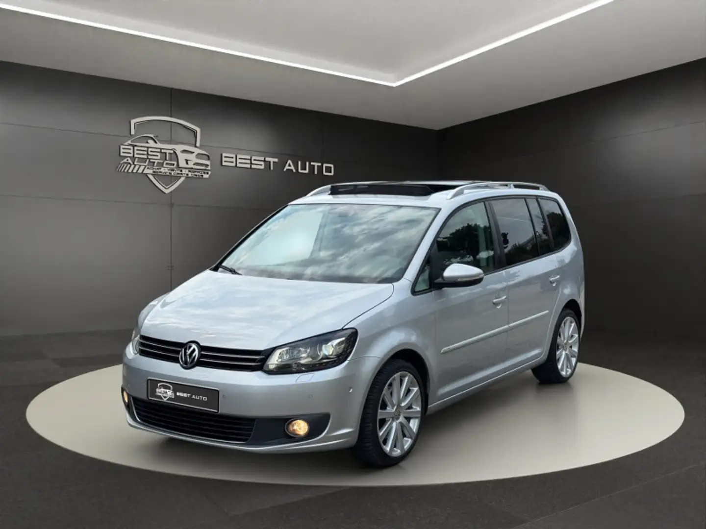 Volkswagen Touran 2.0 TDI 177CH FAP CARAT DSG6 Gris - 1