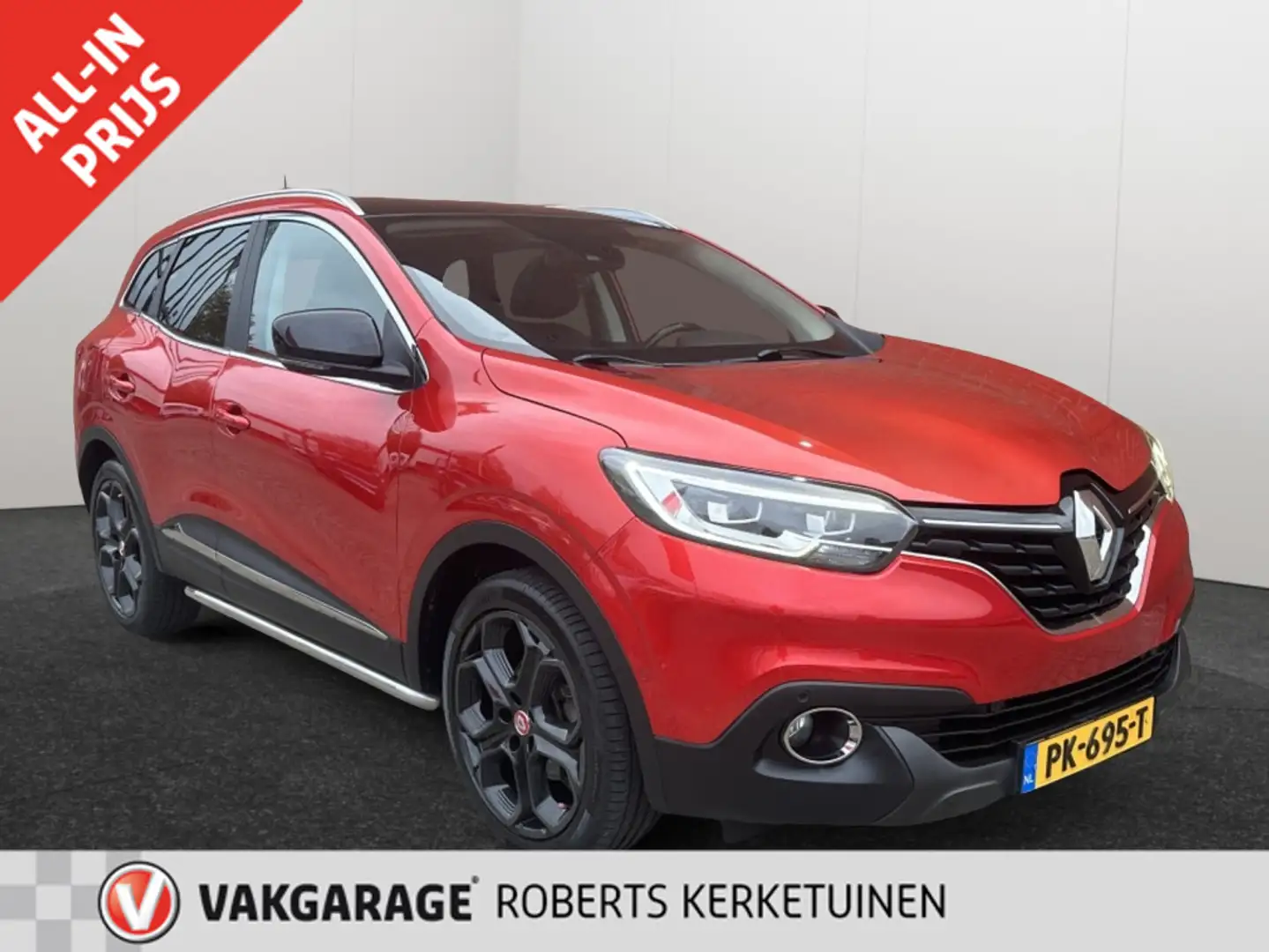 Renault Kadjar 1.2 TCe Extase Leder Panoramadak Camera Navigatie Rood - 1