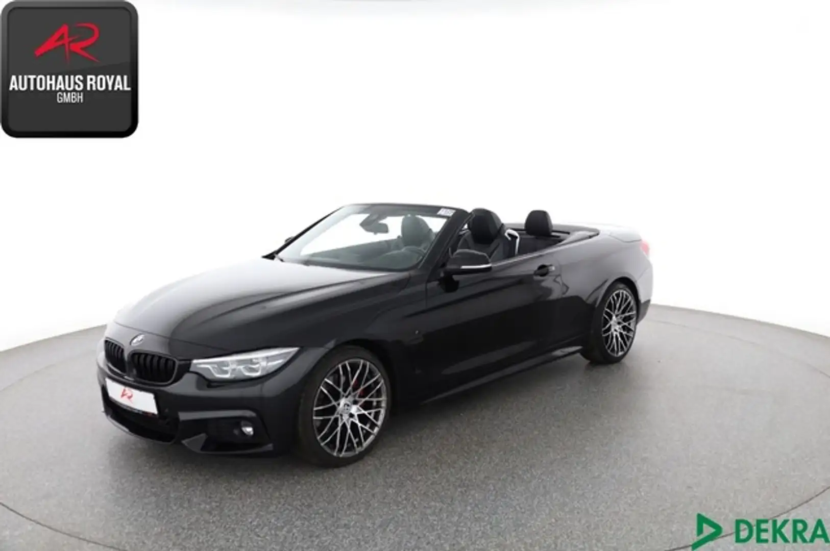 BMW 430 i Cabrio M SPORT HARMAN/K,NAVIPROF,HEADUP Schwarz - 1