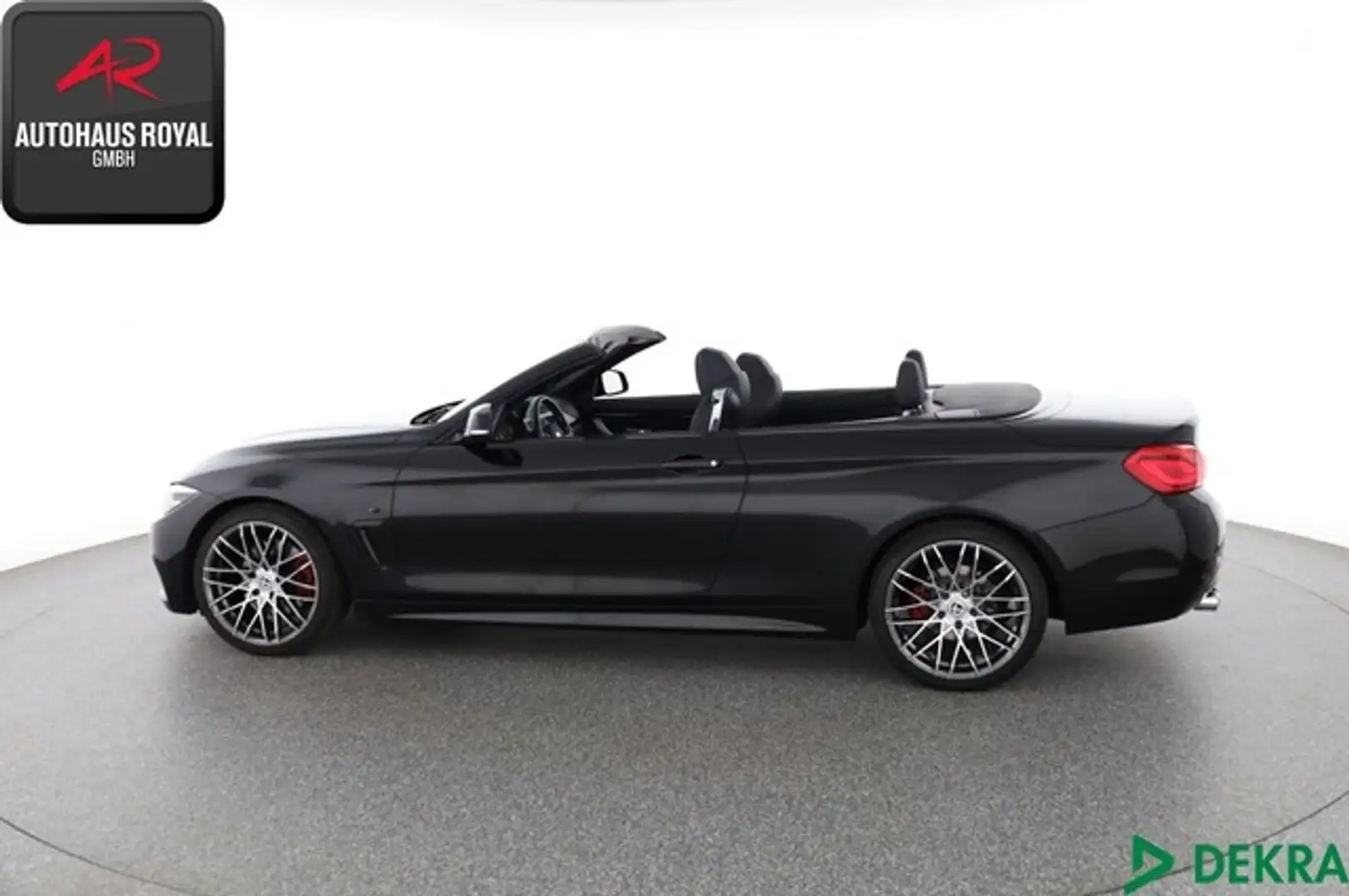 BMW 430 i Cabrio M SPORT HARMAN/K,NAVIPROF,HEADUP Schwarz - 2