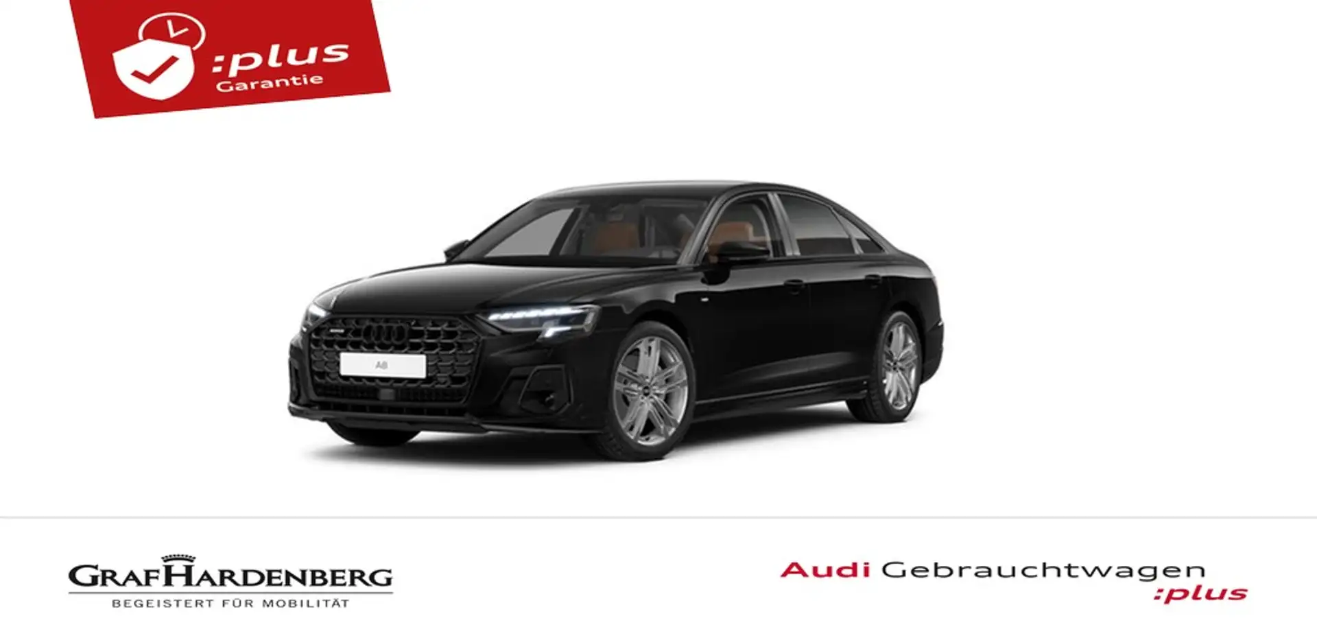 Audi A8 50 TDI quattro S line Matrix Navi B&O ACC Schwarz - 1