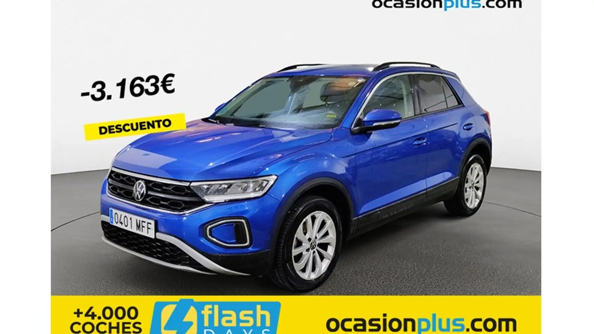 Volkswagen T-Roc 1.5 TSI Life DSG7 Azul - 1