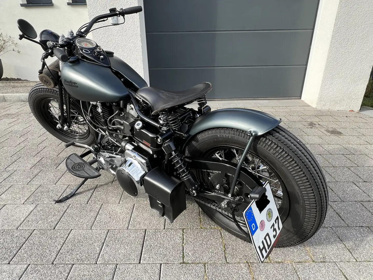Harley-Davidson Dyna Wide Glide Harley Davidson FXWG Shovelhead 1340 CC Зелений - 1