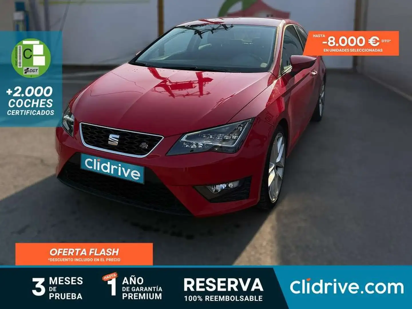 SEAT Leon SC 1.4 TSI S&S FR 125 Rojo - 1