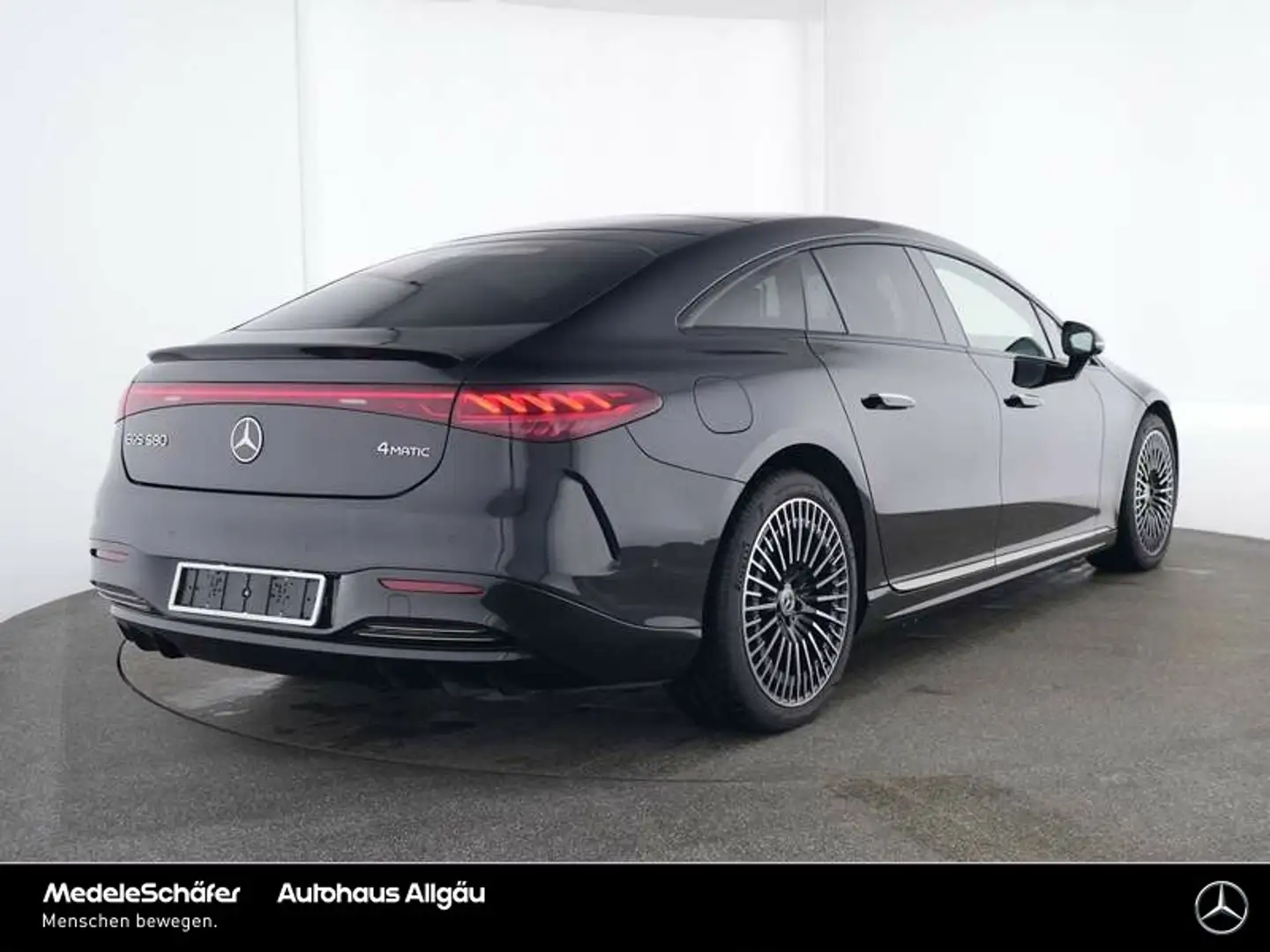 Mercedes-Benz EQS EQS 580 4M AMG 21" 4xMASSAGE NAPPA Carbon NP183 Schwarz - 2