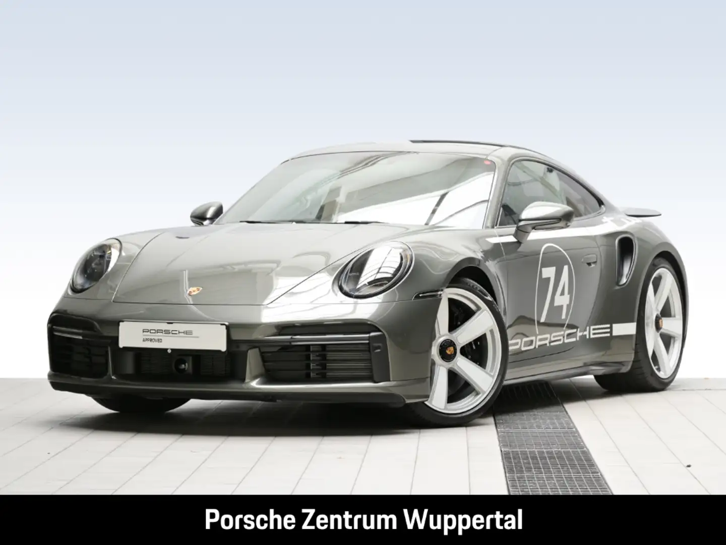 Porsche 992 911 Turbo 50 Jahre Burmester Liftsystem-VA Grün - 1
