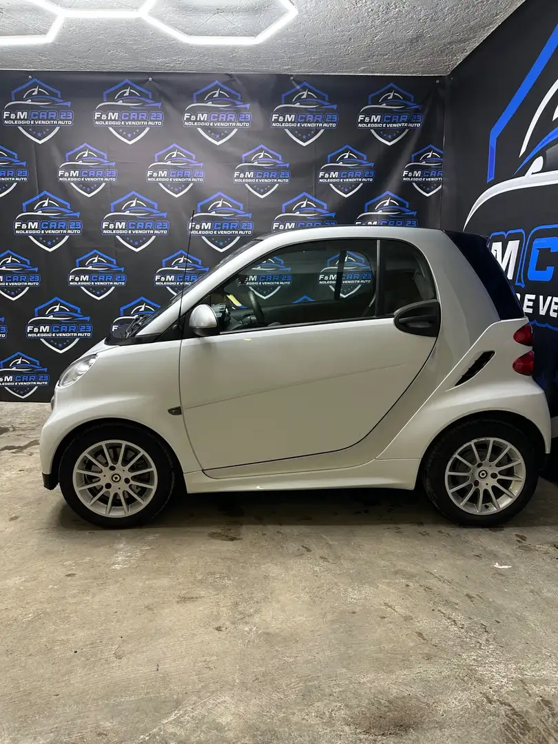 smart forTwo 1000 45 kW MHD coupé pure Blanc - 2