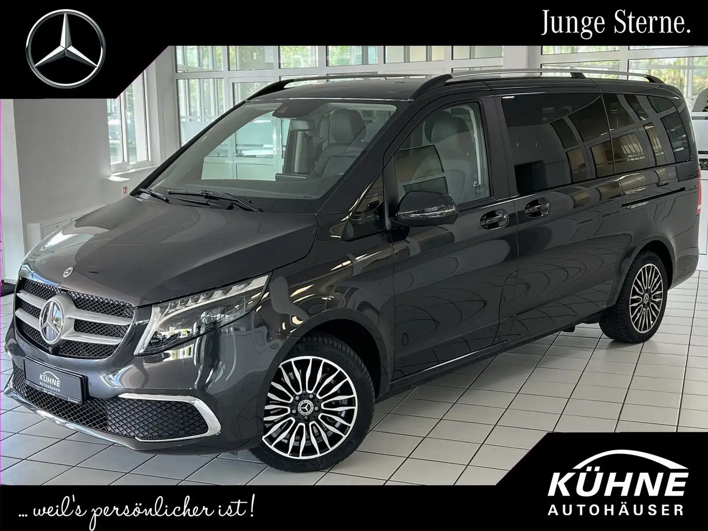 Mercedes-Benz V 250 V250d Avantgarde Edition Lang MBUX+Pano+AHK+StHz Grau - 1