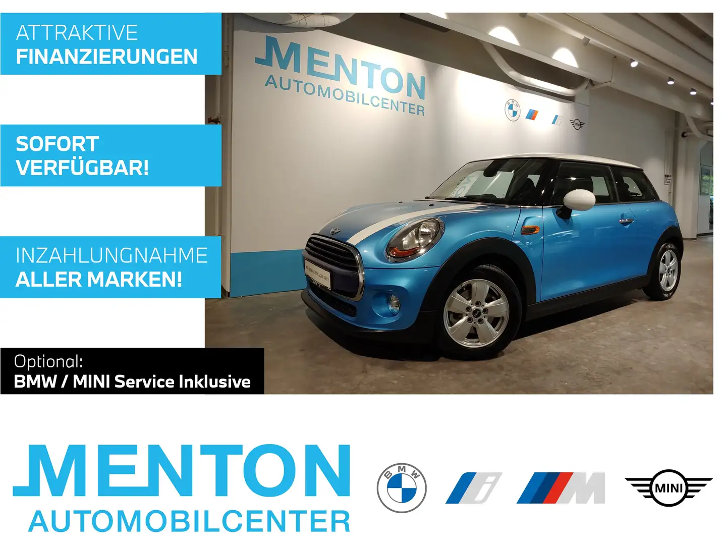 MINI Cooper Klima Blau - 1