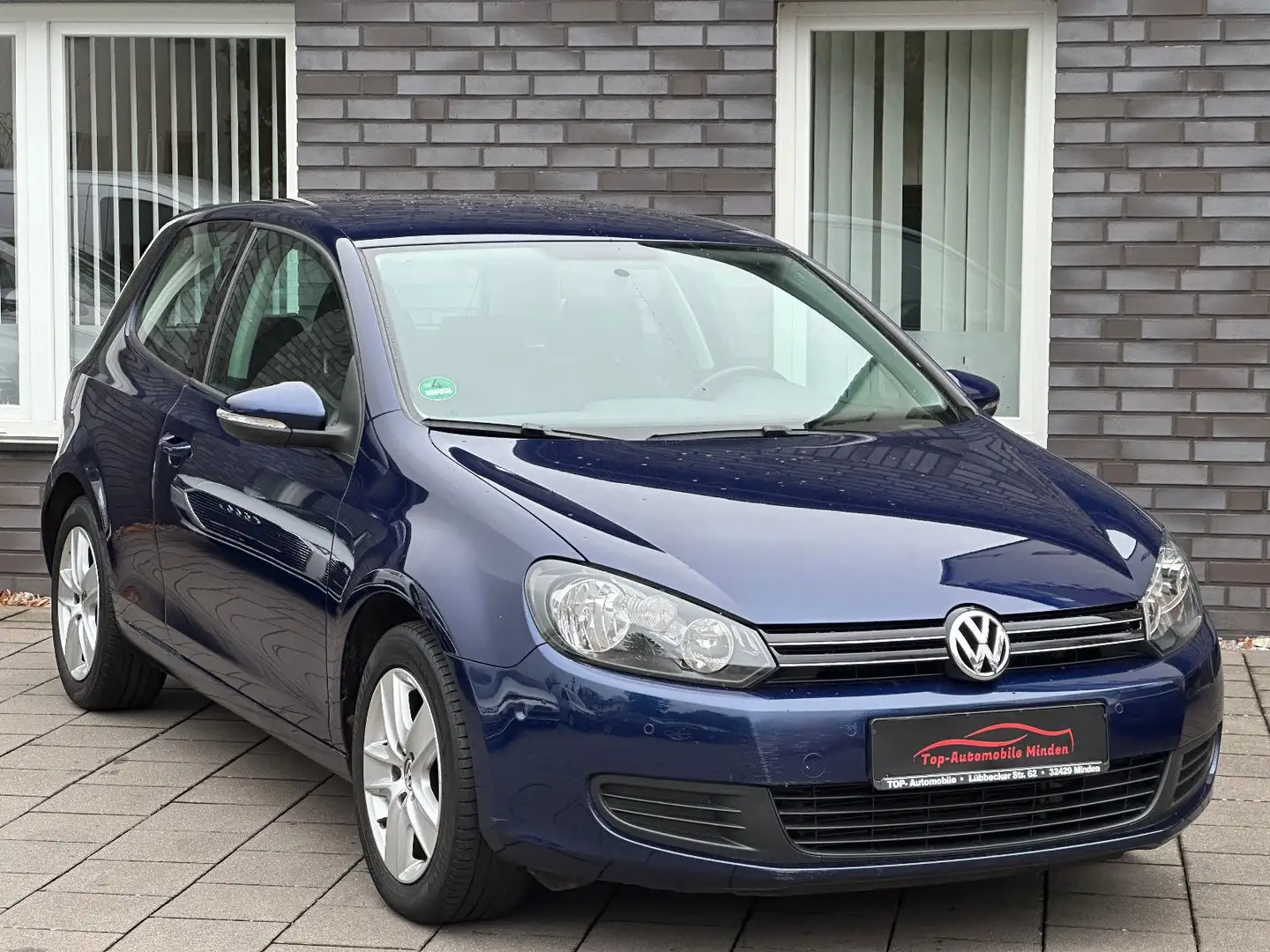 Volkswagen Golf 1.4 Comfortline/Klimaaut/PDC/1.Hand/TÜV Neu Blau - 1