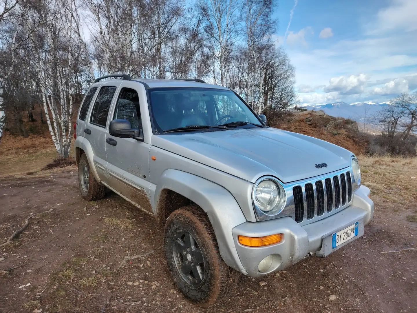 Jeep Cherokee 3.7 V6 Limited auto Argent - 1