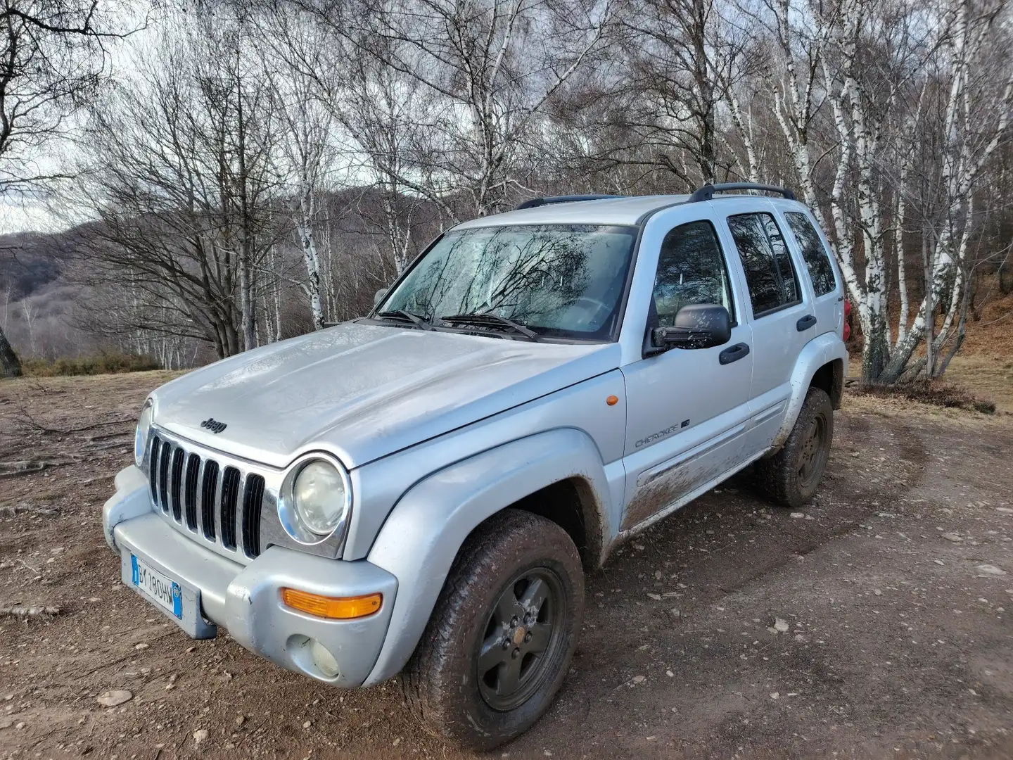Jeep Cherokee 3.7 V6 Limited auto Argent - 2