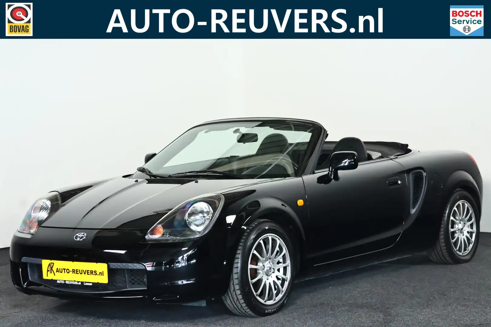 Toyota MR 2 1.8-16v VVT-i Competition / Opendak / Leder Schwarz - 1