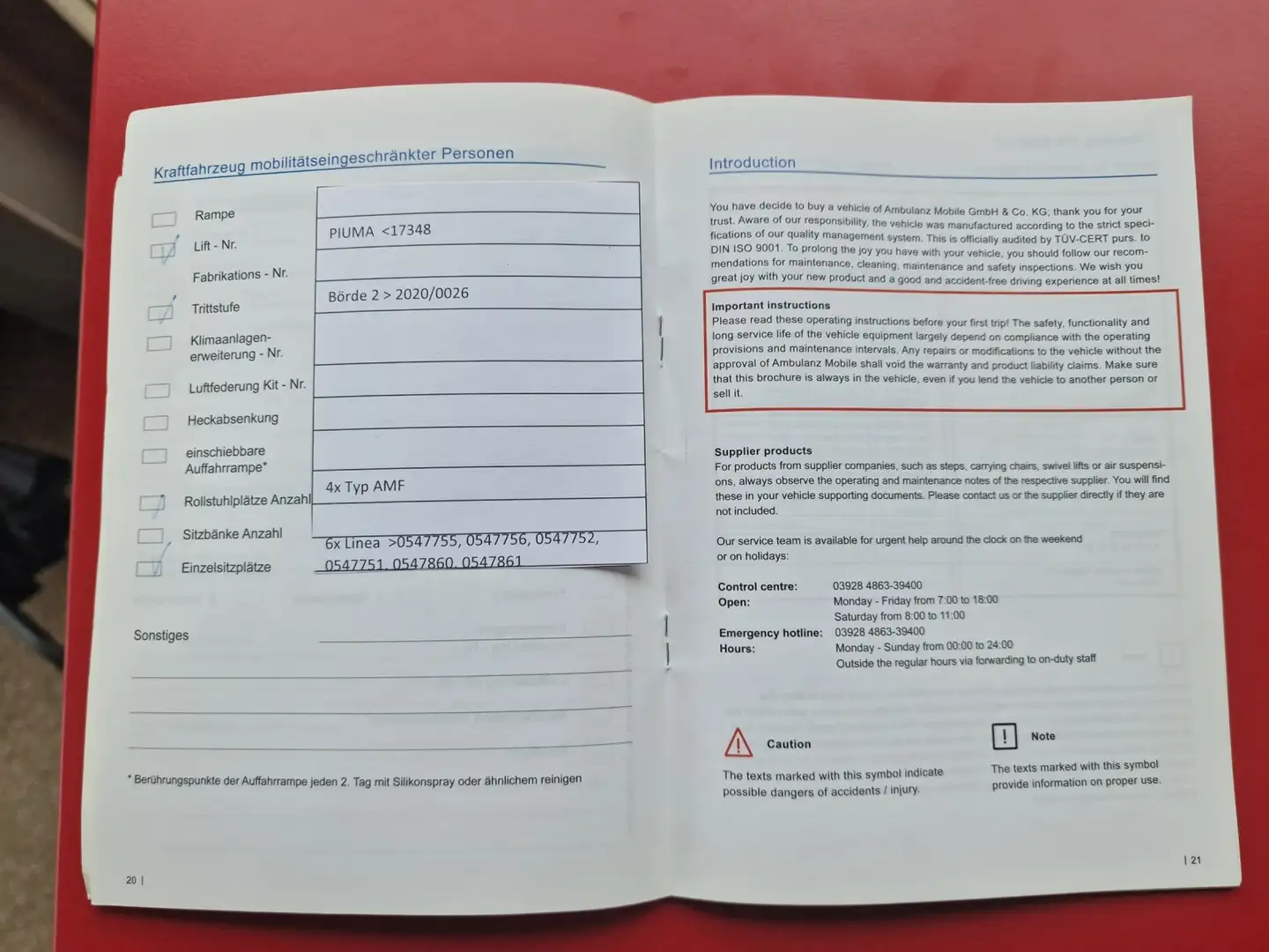 Ford Transit Hochraum 350 L3 9 Sitze Rollstuhlrampe Wit - 2