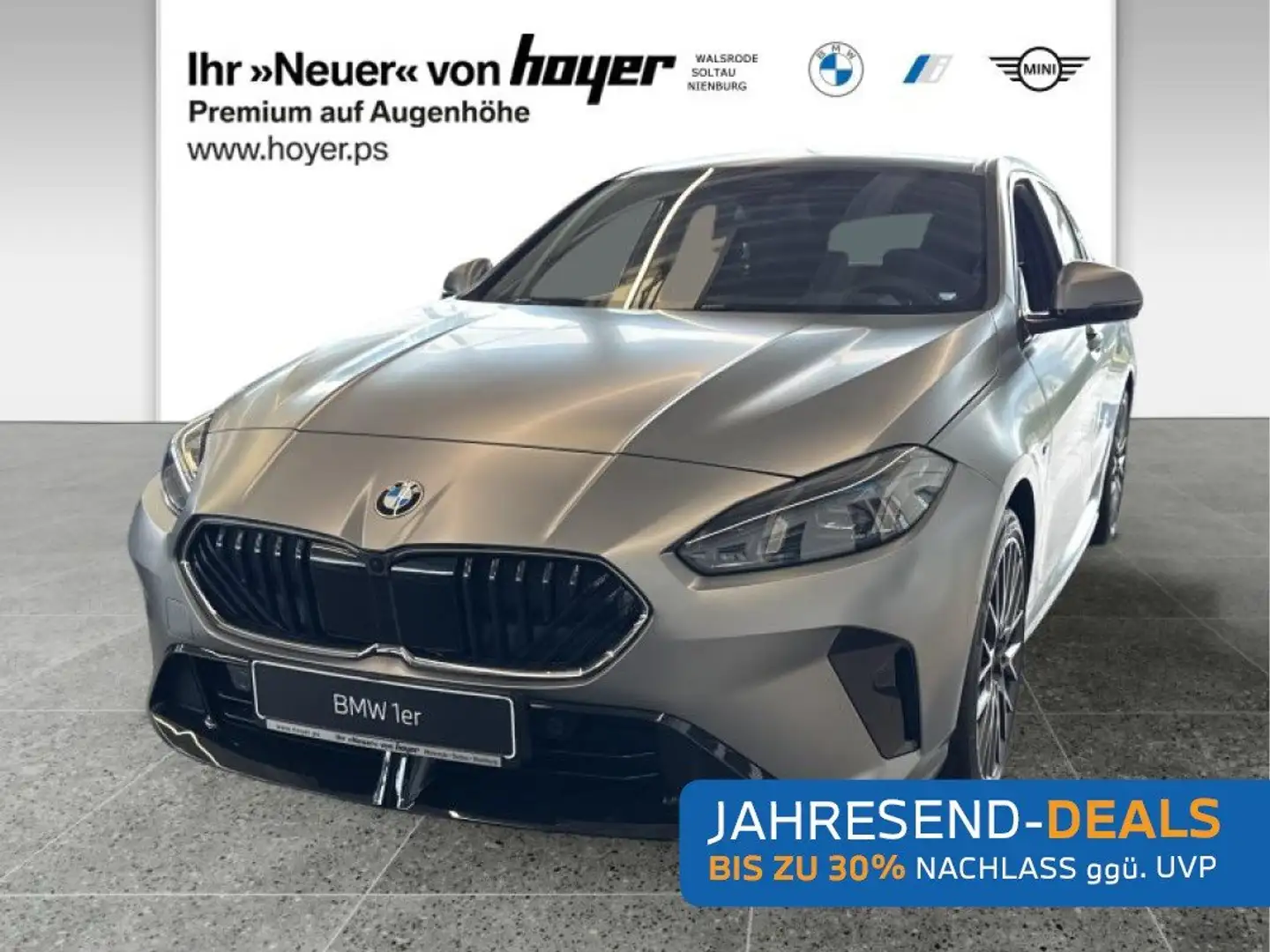 BMW 118 d Steptronic M Sportpaket Pro LED HUD Gri - 1