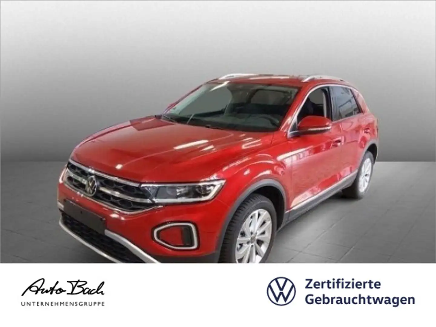 Volkswagen T-Roc T-ROC 1.5 TSI DSG Style, Navi, LED, Digital Cock Rot - 1