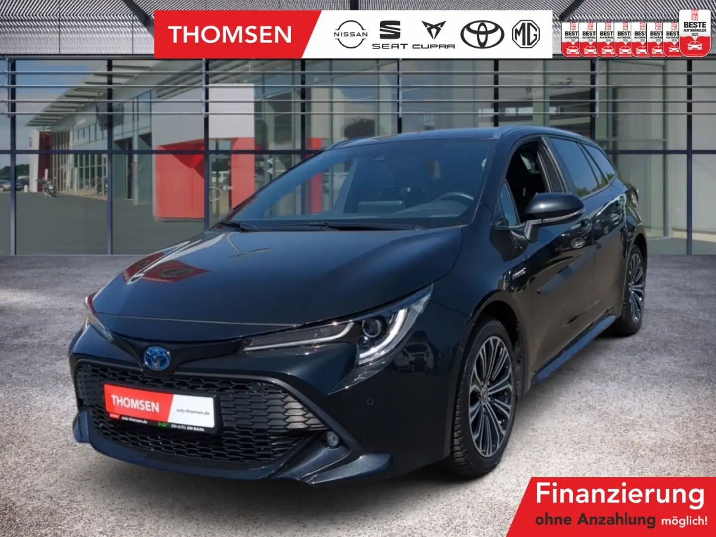 Toyota Corolla Touring Sports 2.0 Team D ACC LED AUT Schwarz - 1