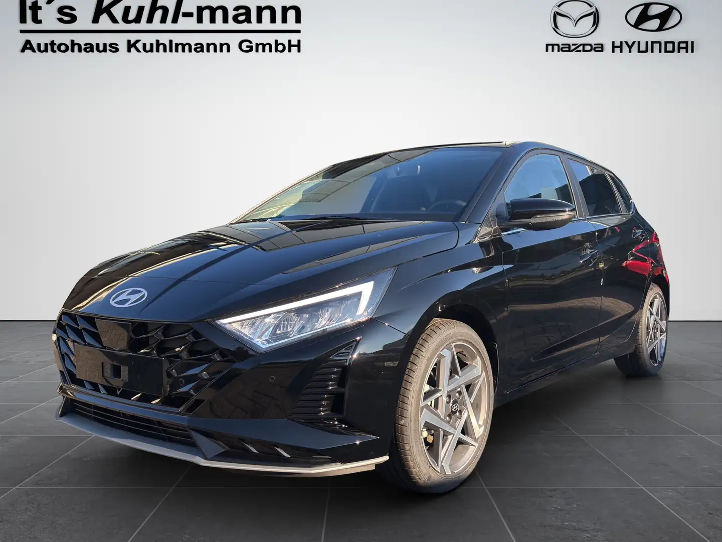 Hyundai i20 1.0 T-GDi 7-DCT Prime Schwarz - 1