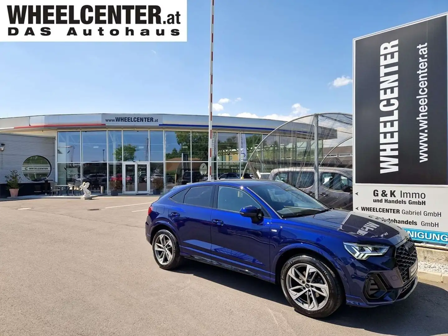 Audi Q3 Sportback 35 TDI * S-LINE * MATRIX Blau - 1