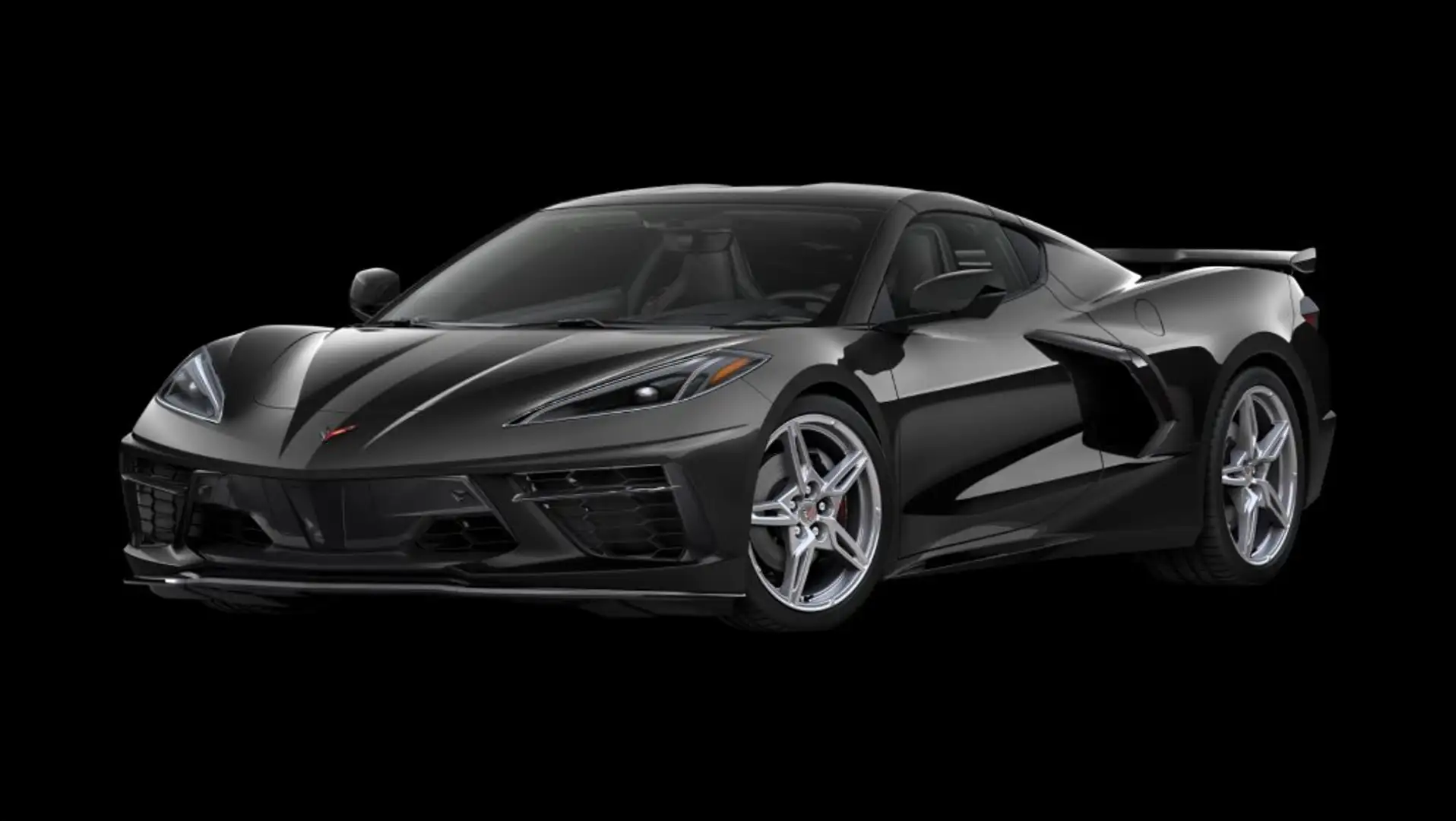 Chevrolet Corvette C8 Stingray Coupe Schwarz - 1