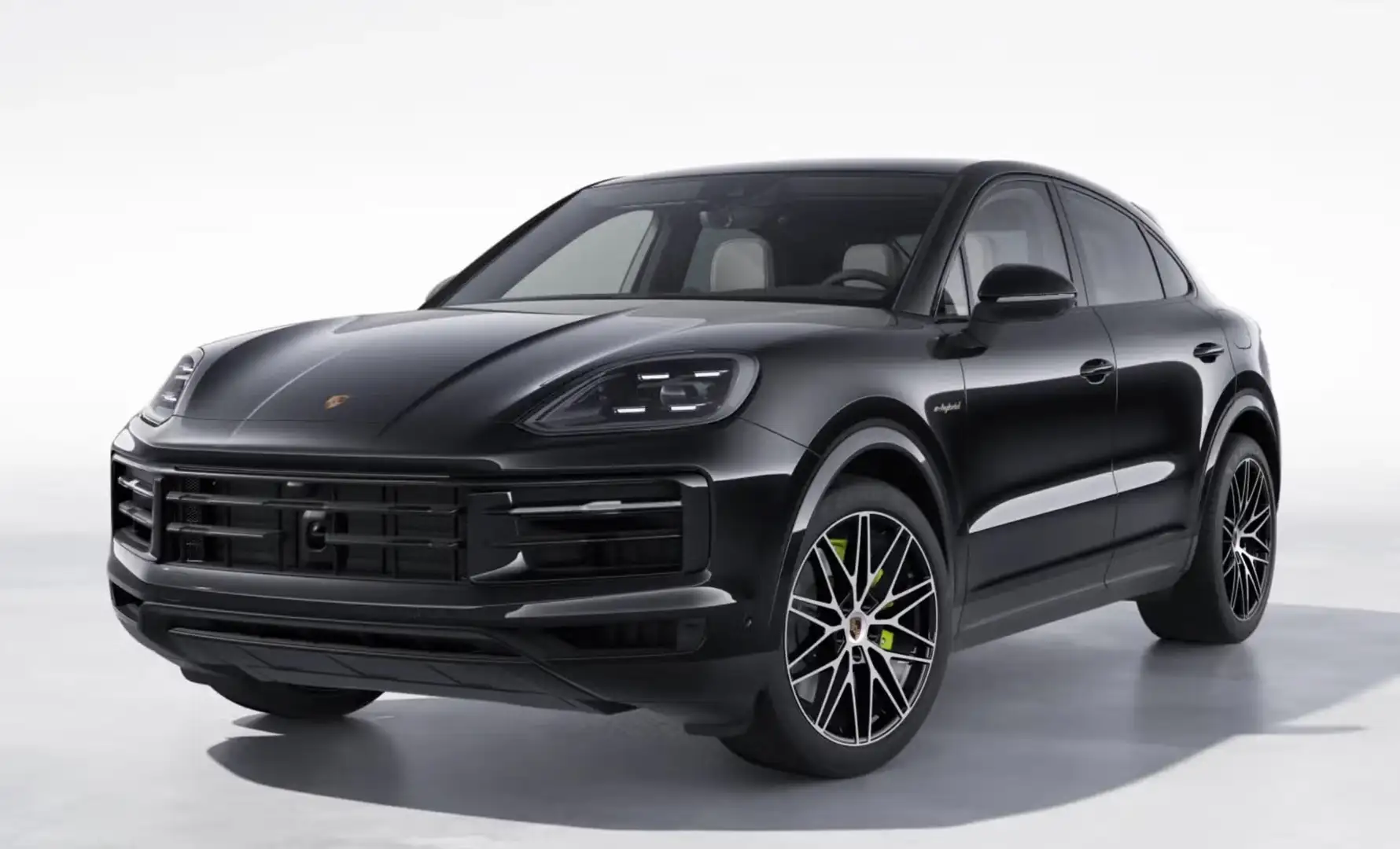 Porsche Cayenne E-Hybrid Coupe neues Modell auch andere kurzfristi Schwarz - 1